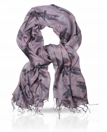 Палантин Женский S-DRAGON.FLY/BL